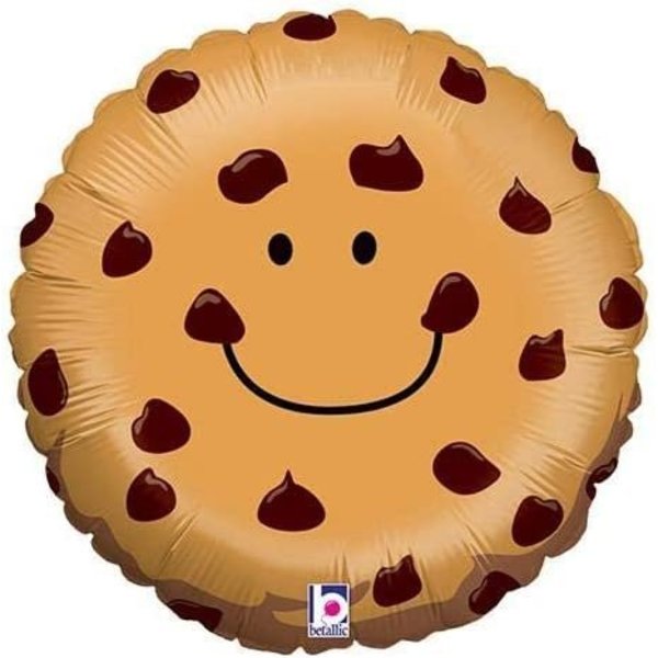 Loonballoon Food Balloons, CHOCOLATE CHIP COOKIE LOON-LAB-14694-B-U